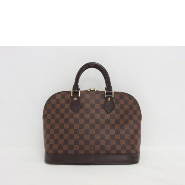 17623 2 Louis Vuitton Alma Bag Damier Ebene Brown