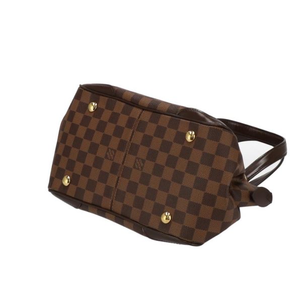 17667 2 Louis Vuitton Verona PM Handbag Damier Ebene