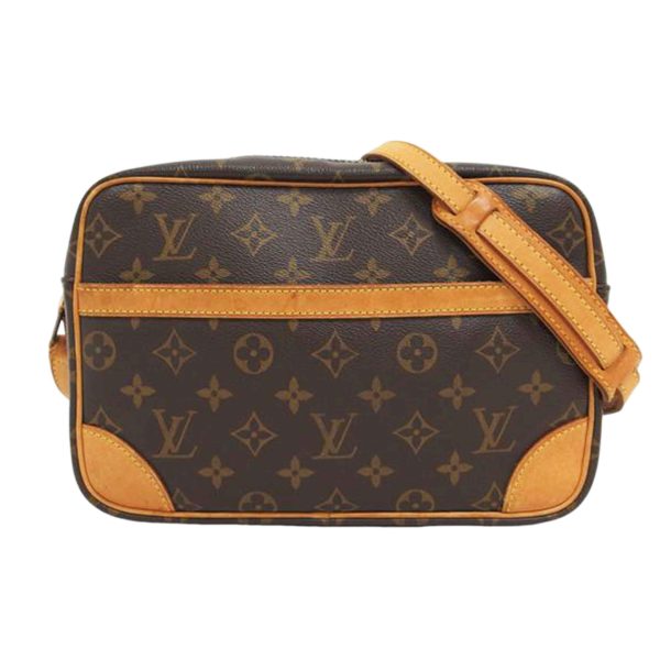 17678 1 Louis Vuitton Trocadero 27 Monogram Shoulder Bag Brown