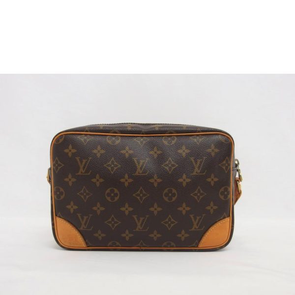 17678 2 Louis Vuitton Trocadero 27 Monogram Shoulder Bag Brown