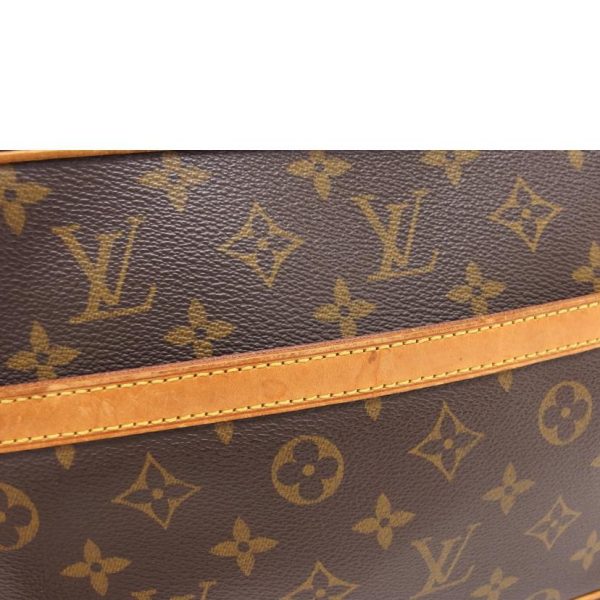 17678 8 Louis Vuitton Trocadero 27 Monogram Shoulder Bag Brown