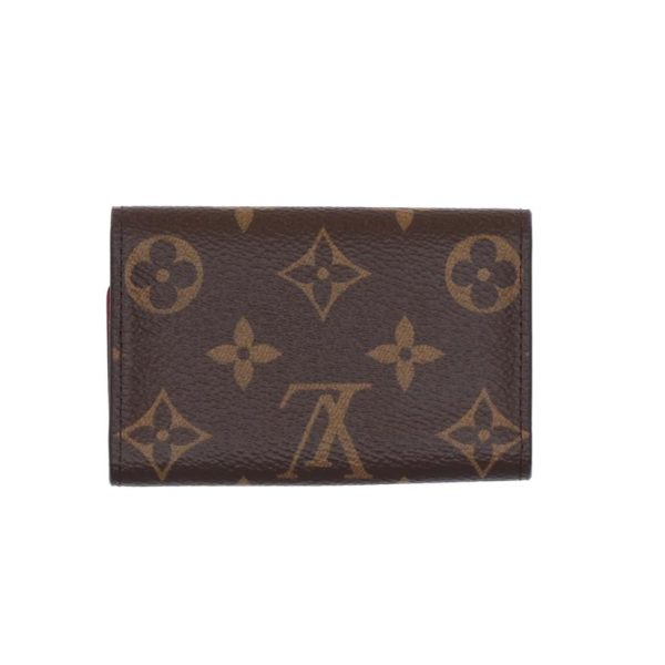 17739 2 Louis Vuitton Multicle 6 Monogram Fuchsia Key Case