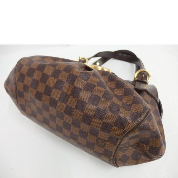 17760 4 Louis Vuitton Sistine PM Bag Damier Ebene Brown