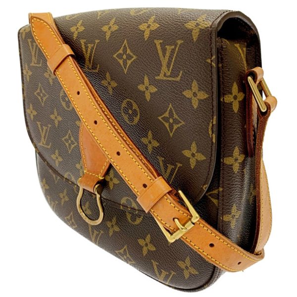 177707 3 Louis Vuitton Monogram Saint Cloud GM Shoulder Bag Brown