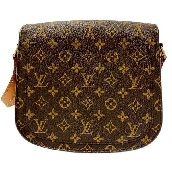 177707 4 Louis Vuitton Monogram Saint Cloud GM Shoulder Bag Brown