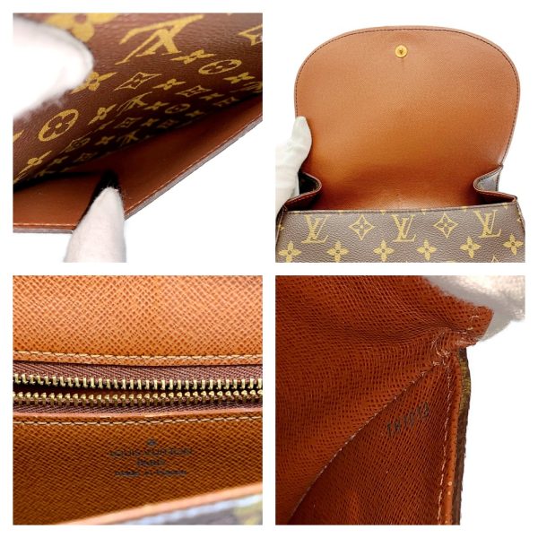 177707 9 Louis Vuitton Monogram Saint Cloud GM Shoulder Bag Brown