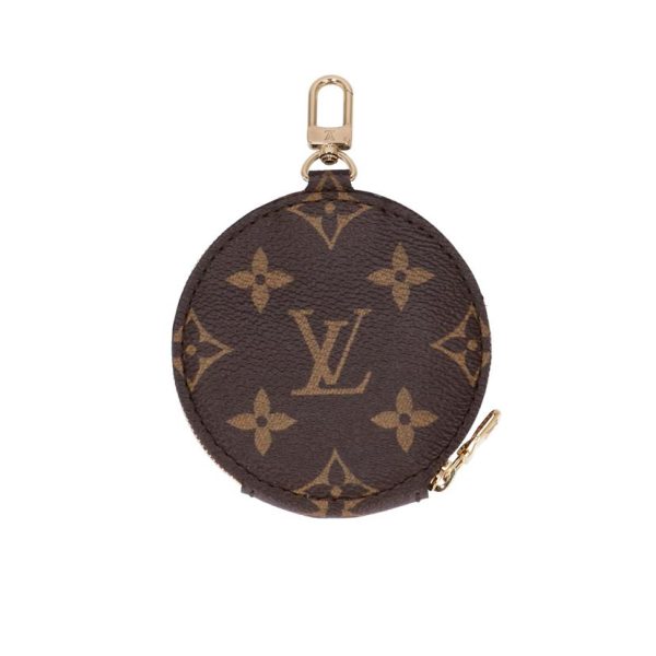 17777 2 Louis Vuitton Portomone Ron Wallet Monogram Vivienne Brown