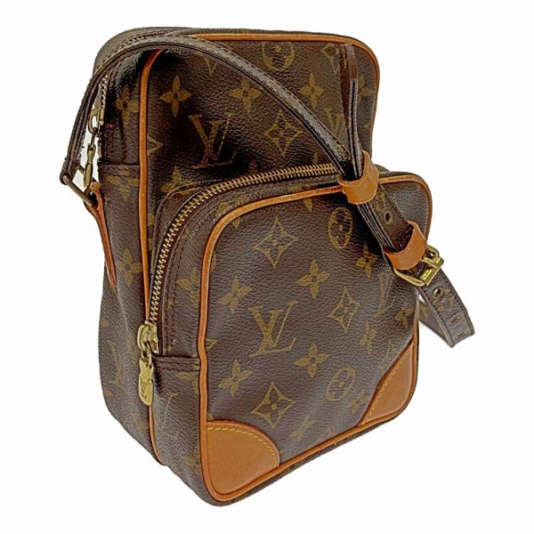 177829 3 Louis Vuitton Monogram Amazon Shoulder Bag Brown