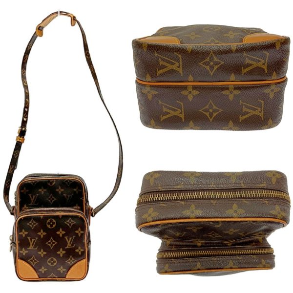 177829 7 Louis Vuitton Monogram Amazon Shoulder Bag Brown