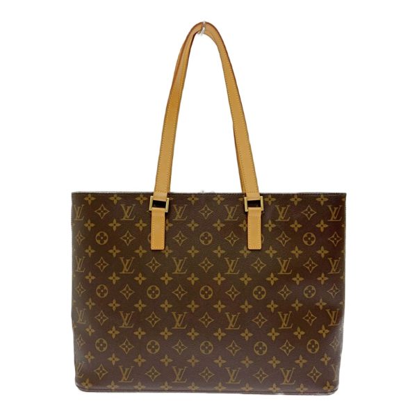 177874 4 Louis Vuitton Monogram Luco Tote Bag Brown