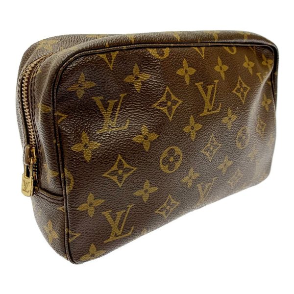 178087 2 Louis Vuitton Monogram True Toilet 23 Shoulder Bag Brown