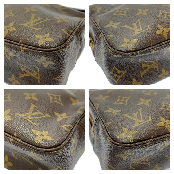 178087 6 Louis Vuitton Monogram True Toilet 23 Shoulder Bag Brown