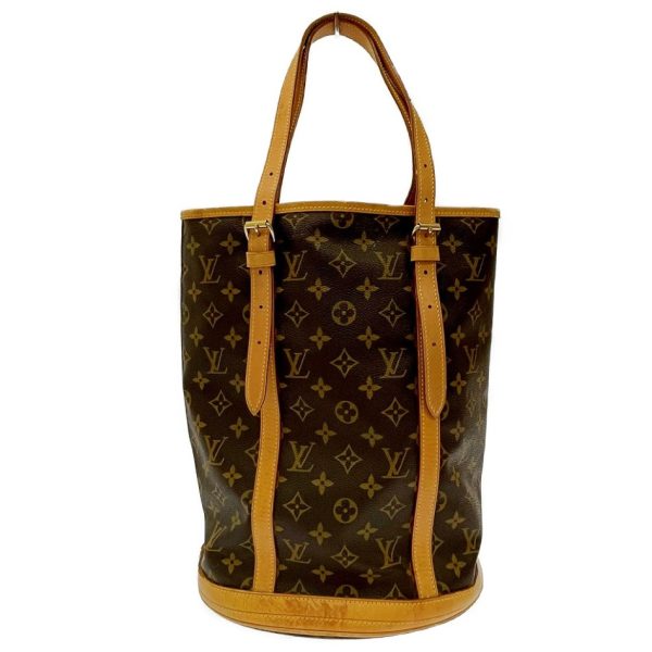 178244 5 Louis Vuitton Monogram Bucket GM Shoulder Bag Brown