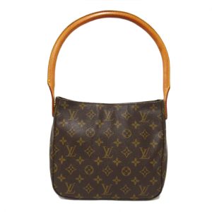 17831 1 Louis Vuitton Saria Oriental Handbag Brown