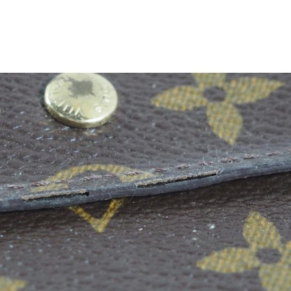 17839 8 Louis Vuitton Pochette Passport Trifold Wallet Brown