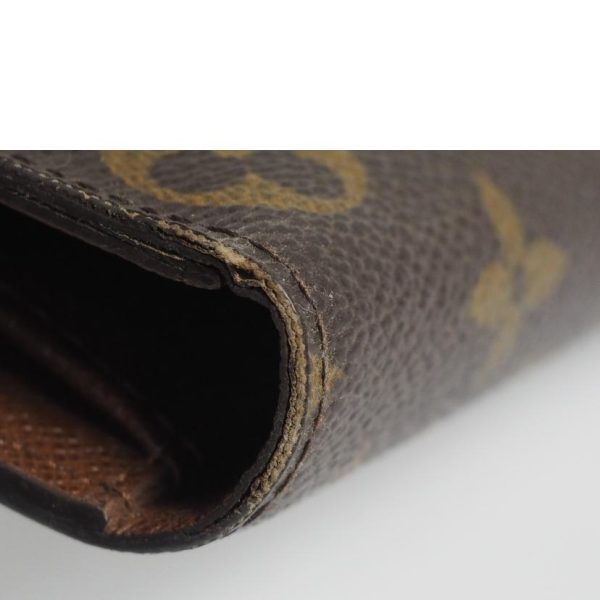 17839 9 Louis Vuitton Pochette Passport Trifold Wallet Brown