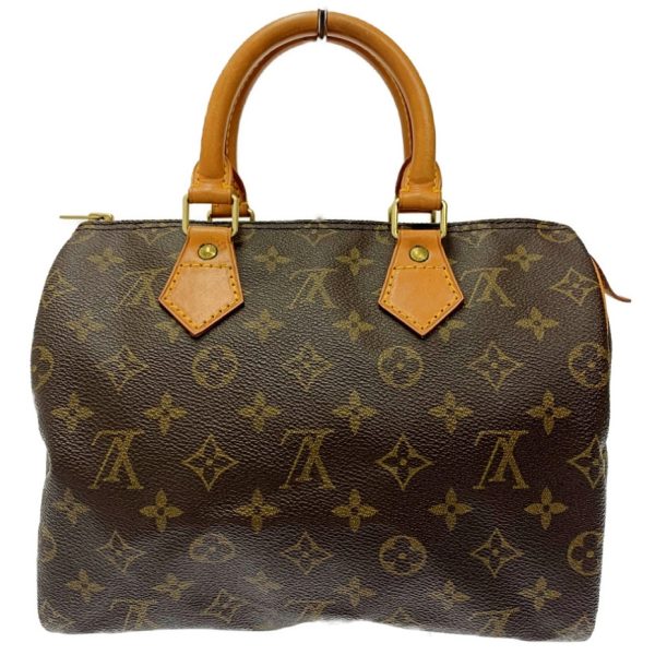 178455 1 Louis Vuitton Monogram Speedy 25 Boston Bag Brown