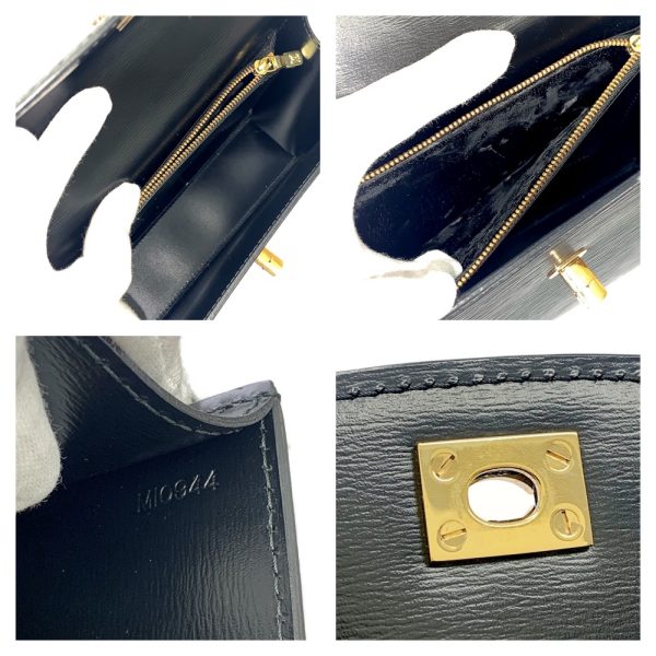 178463 7 Louis Vuitton Epi Malherbe Handbag Noir