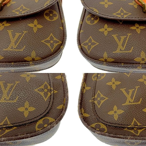 178595 5 Louis Vuitton Monogram Saint Cloud MM Shoulder Bag Brown