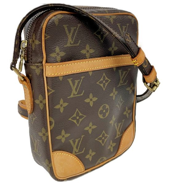 178665 2 Louis Vuitton Monogram Danube Shoulder Bag Brown