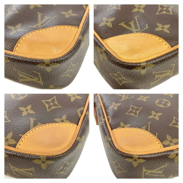 178665 7 Louis Vuitton Monogram Danube Shoulder Bag Brown