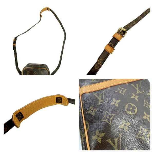 178665 8 Louis Vuitton Monogram Danube Shoulder Bag Brown