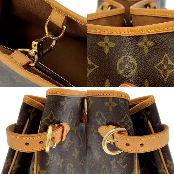 178689 8 LOUIS VUITTON Monogram PVC Noe Shoulder Bag Brown