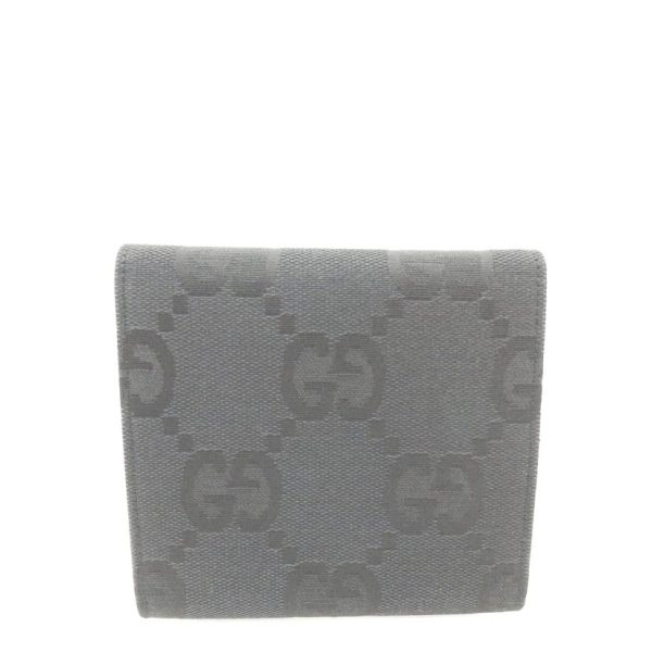 17875 2 Gucci GG Canvas Leather Bifold Wallet