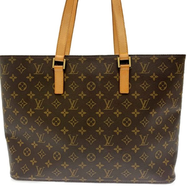 179204 4 Louis Vuitton Monogram Luco Shoulder Bag Brown