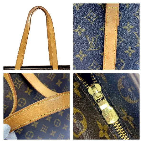 179204 9 Louis Vuitton Monogram Luco Shoulder Bag Brown