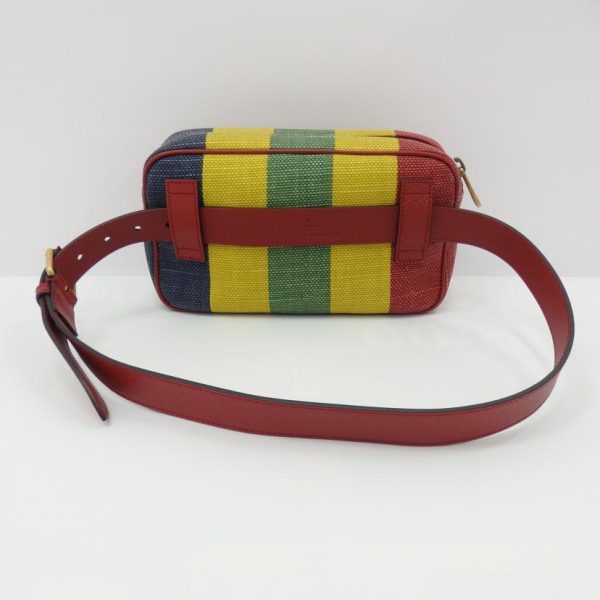 18026 2 Gucci Bahia De La Belt Bag Rainbow