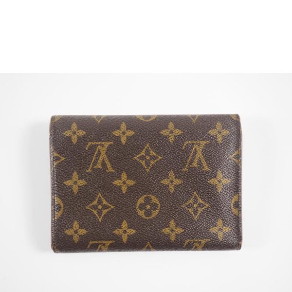 18065 2 Louis Vuitton Tresor Etuy Wallet Monogram Brown