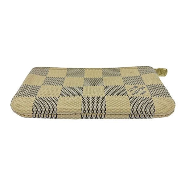 181313 5 Louis Vuitton Damier Azur Pochette Cle White