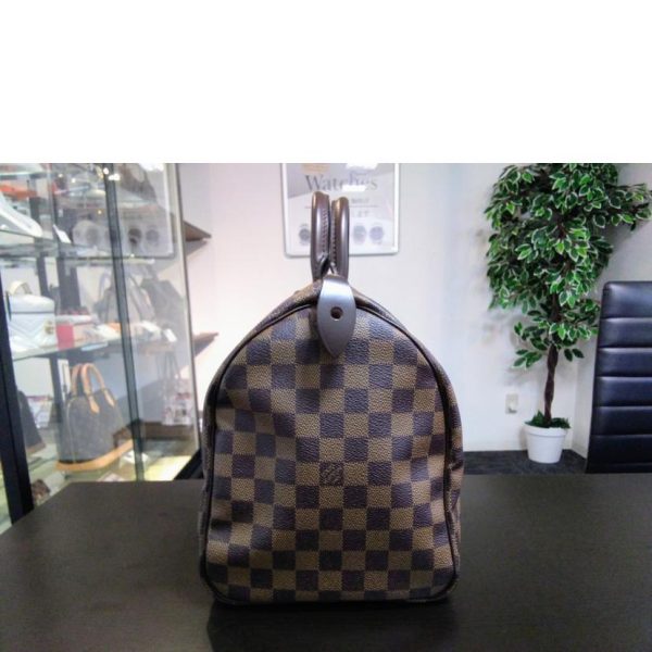 18172 2 Louis Vuitton Speedy 35 Bag Damier Ebene Brown