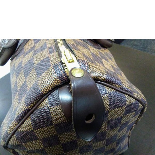 18172 5 Louis Vuitton Speedy 35 Bag Damier Ebene Brown