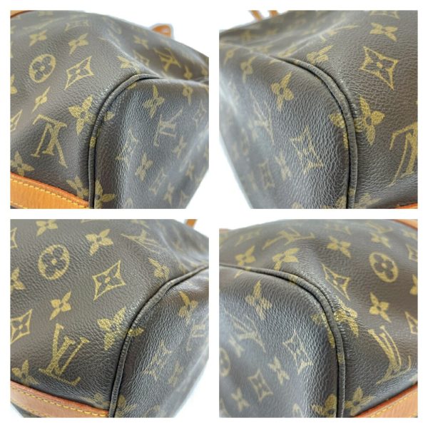 181981 6 Louis Vuitton Monogram Sac Flannery 45 Shoulder Bag Brown