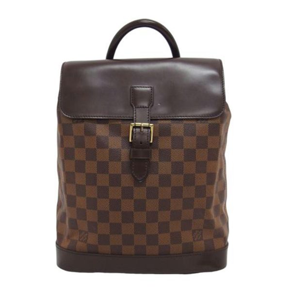 18217 1 Louis Vuitton Soho Damier Shoulder Bag Brown