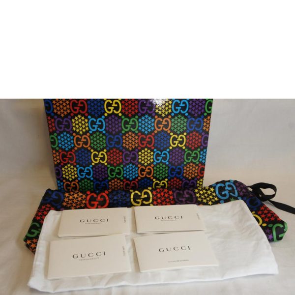 18220 6 Gucci Psychedelic Multicolor Shoulder Bag