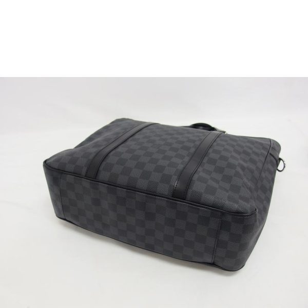 18224 3 Louis Vuitton Tadao PM NM Bag Damier Graphite Gray