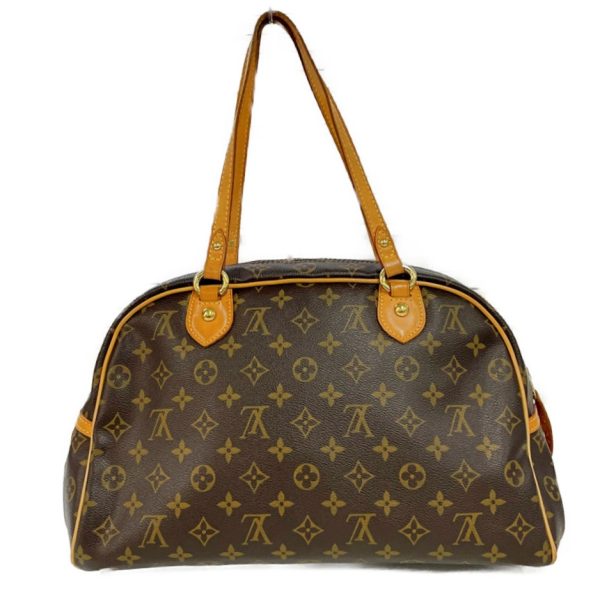 182428 5 Louis Vuitton Monogram Montorgueil GM Shoulder Bag Brown