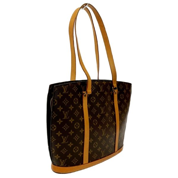 182435 2 Louis Vuitton Monogram Babylon Shoulder Bag Brown