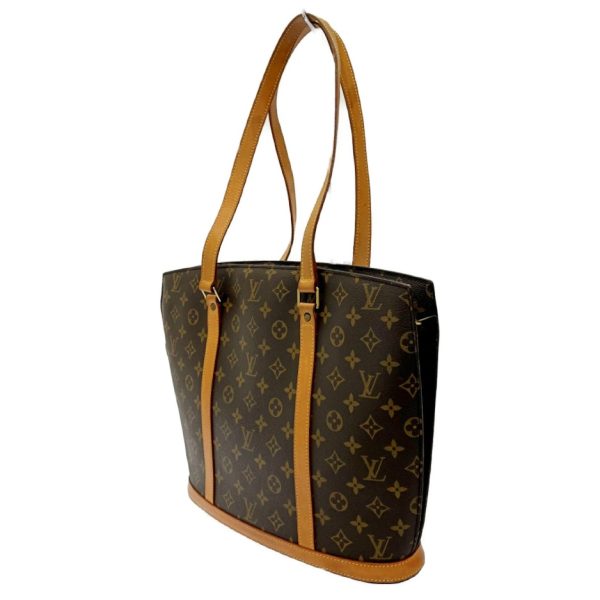 182435 3 Louis Vuitton Monogram Babylon Shoulder Bag Brown