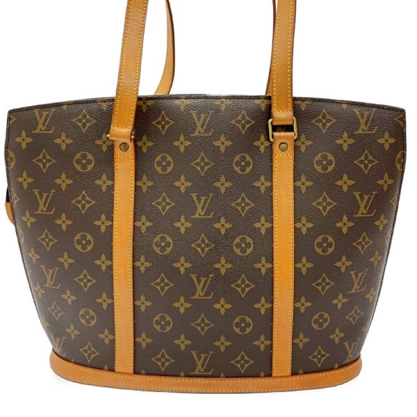 182435 4 Louis Vuitton Monogram Babylon Shoulder Bag Brown