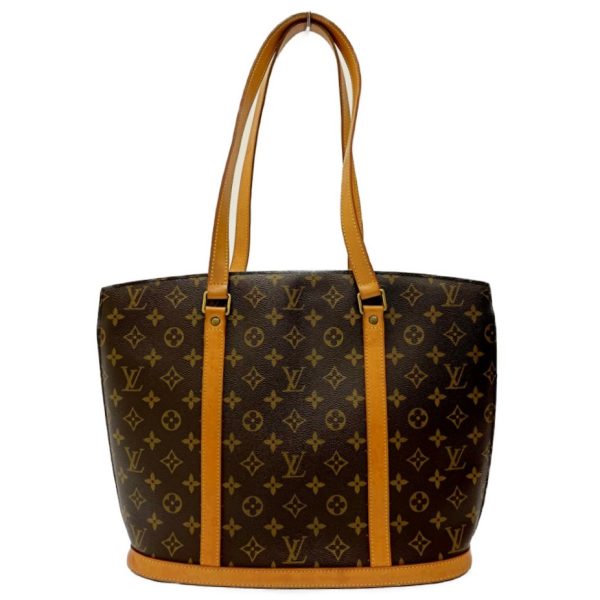 182435 5 Louis Vuitton Monogram Babylon Shoulder Bag Brown