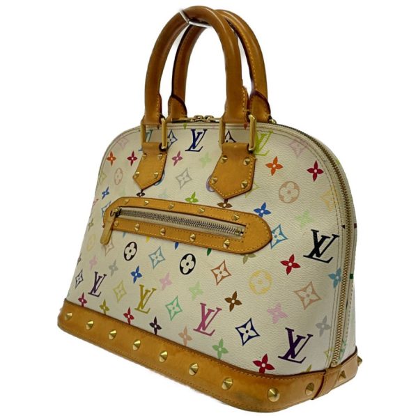 182451 3 Louis Vuitton Monogram Multicolor Alma PM Handbag Bron