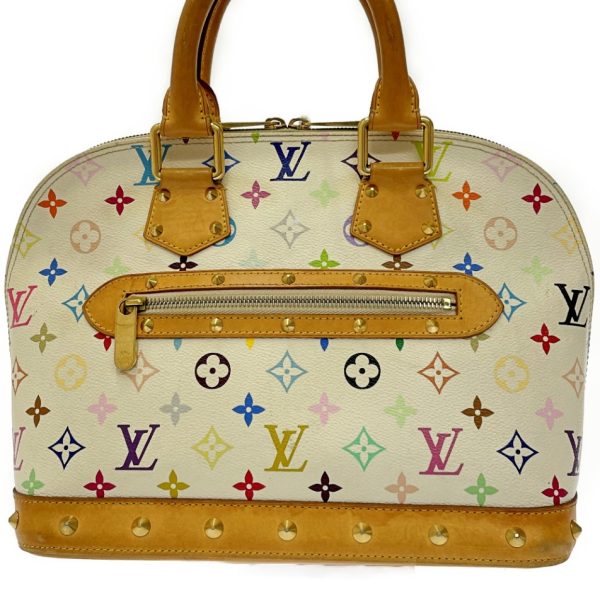 182451 4 Louis Vuitton Monogram Multicolor Alma PM Handbag Bron