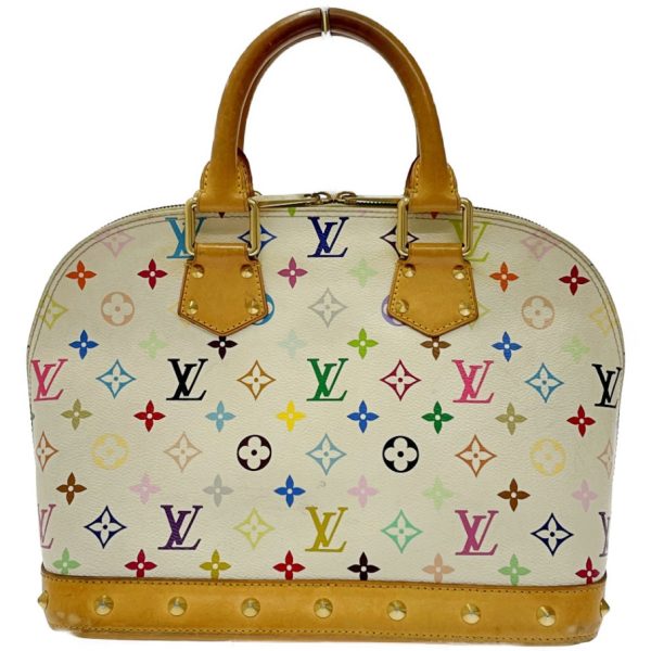 182451 5 Louis Vuitton Monogram Multicolor Alma PM Handbag Bron