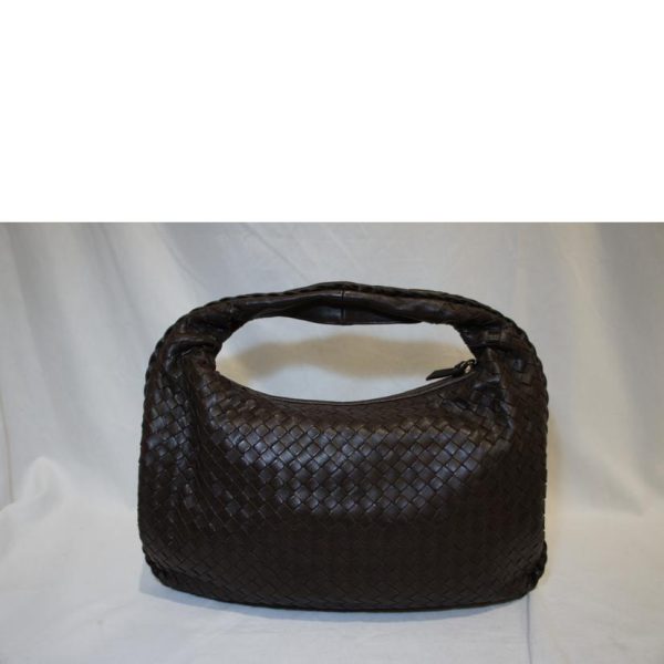 18255 2 Bottega Veneta Intrecciato Handbag Black