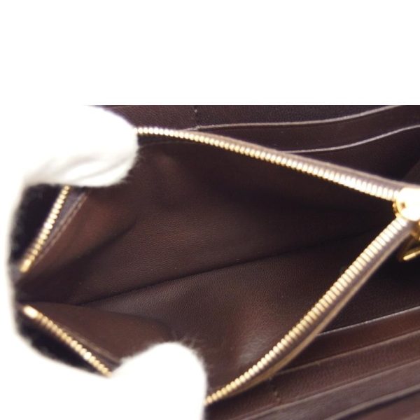 18286 7 Louis Vuitton Portefeuille Jena Wallet Parnassea Leather Noisette