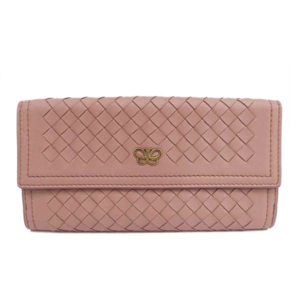 18323 1 Bottega Butterfly Intrecciato Bifold Wallet